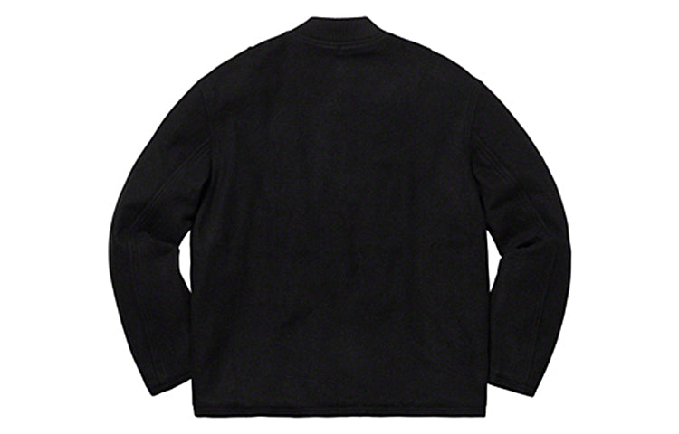 Supreme SS19 Zip Car Jacket Black Zipper Unisex SUP-SS19-354