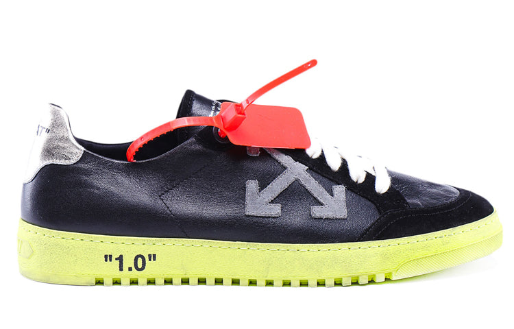 Off-White 2.0 'Black Yellow' 2019 OMIA042E19D680481060