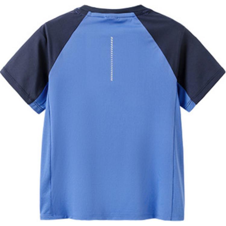 (GS) ASICS Logo T-Shirt 'Two Toned Blue' 332241173083-8851