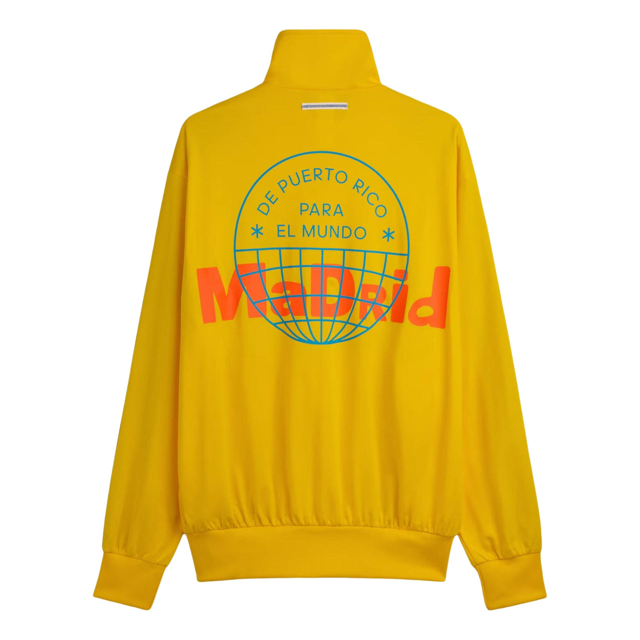 adidas x Bad Bunny DTmF Tour Merch Madrid Firebird Track Jacket 'Yellow' LG9057