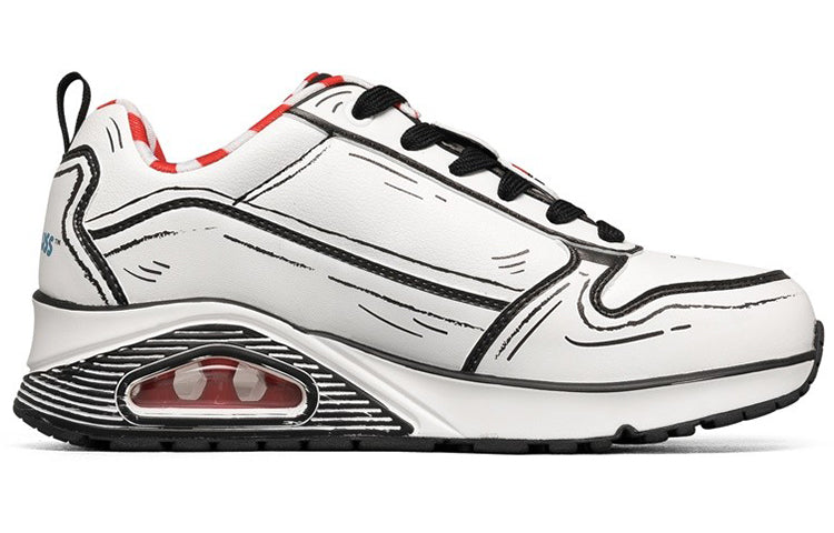 (WMNS) Skechers Dr. Seuss Street 'White Black' 155321-WBK