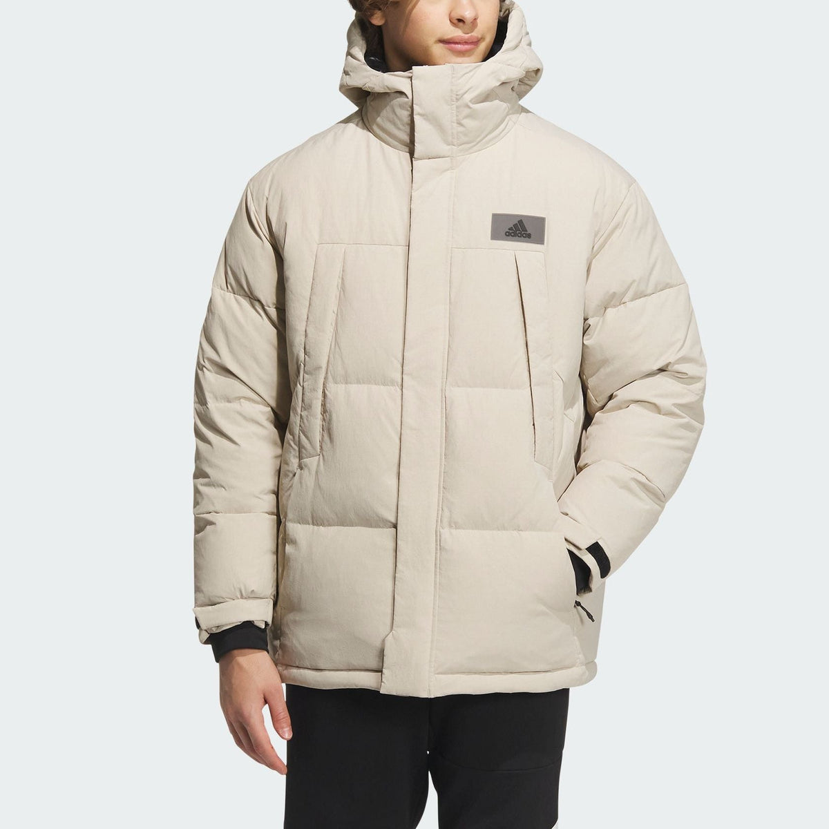 adidas Goose Down Parka 'Beige' IL8898