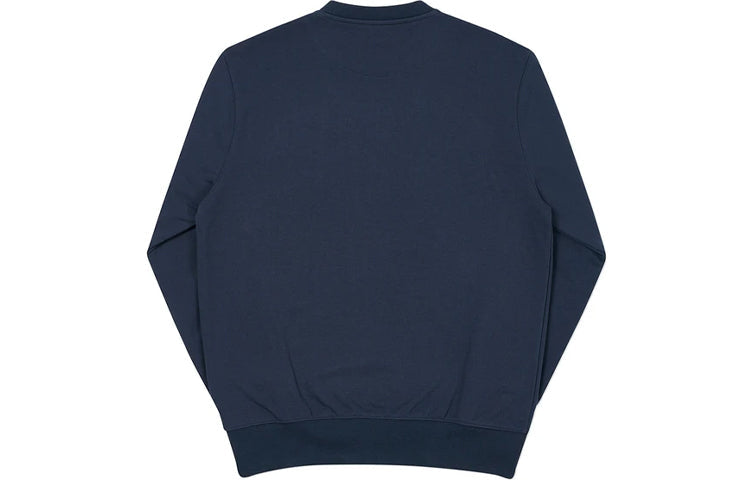 PALACE Pals Forever Round Neck Long Sleeves Unisex Navy Blue P19CW007