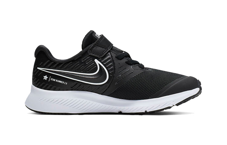 (PS) Nike Star Runner 2 Velcro 'Black' AT1801-001