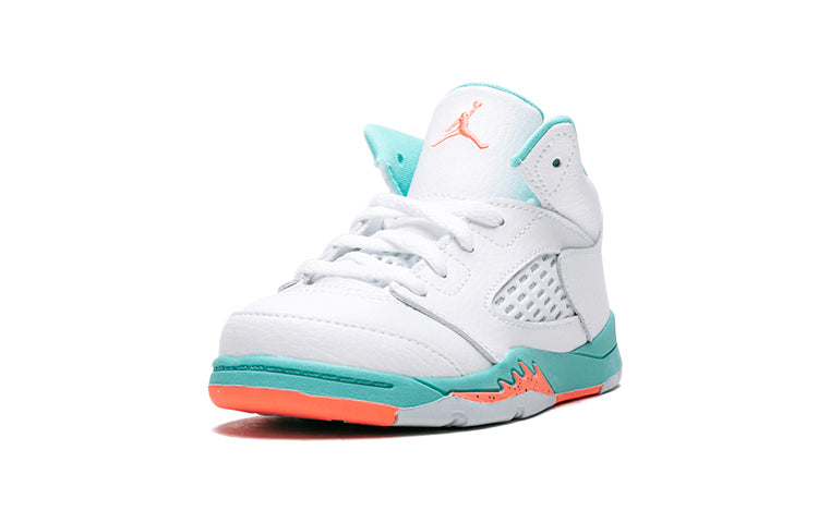(TD) Air Jordan 5 Retro 'Light Aqua' 725172-100