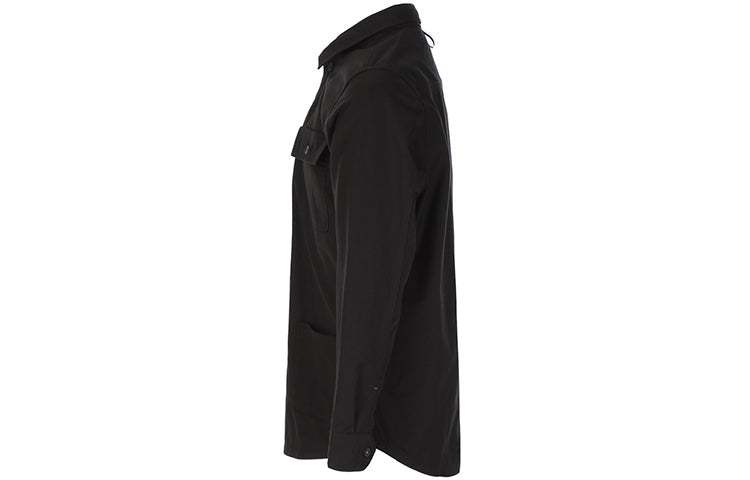 Men's Timberland Multiple Pockets Forked Shirt Jacket Black A2BD7001