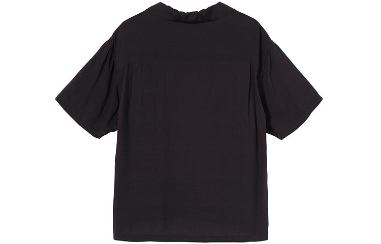 Men's Stussy Harumi Printing V neck Black 1110146