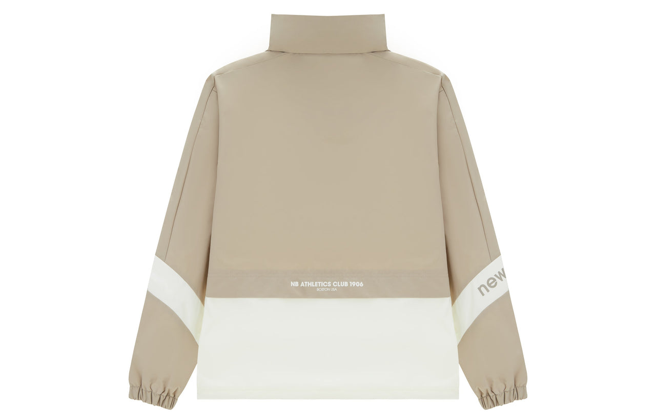 New Balance Lifestyle Jacket Asia Sizing 'Beige White' 5AD12103-LBE