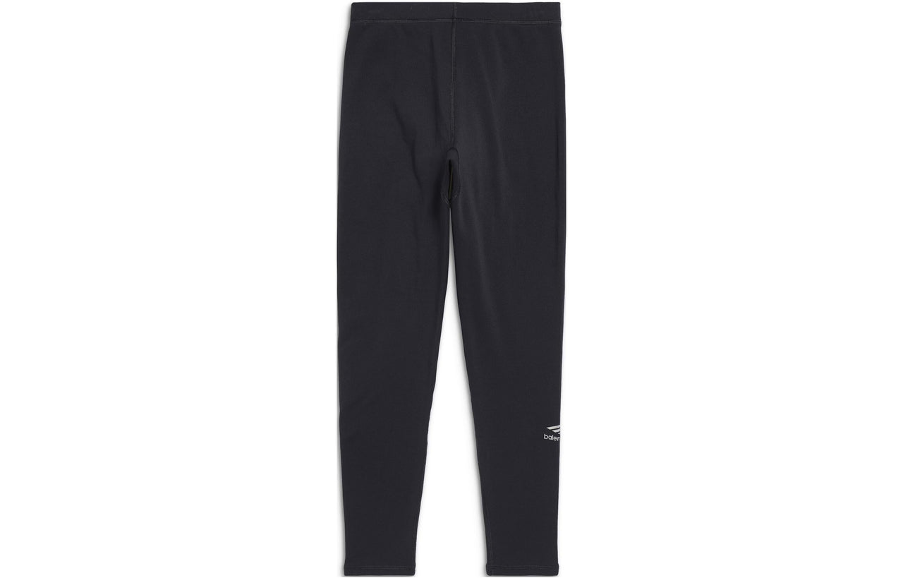 (WMNS) Balenciaga 3B Sports Icon Ski Leggings 'Black' 773689TPVQ41000