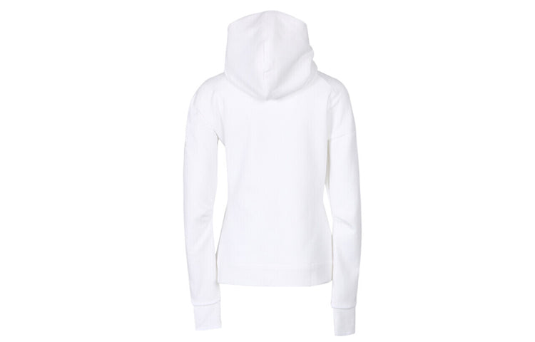 (WMNS) adidas Z.N.E. Three Stripes Printing Hooded Jacket 'White Grey' FL1960