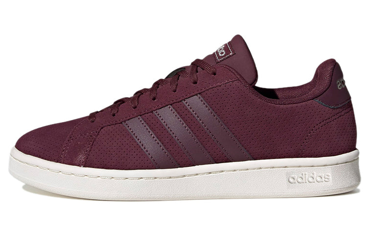 (WMNS) adidas neo Grand Court 'Burgundy White' EE7473