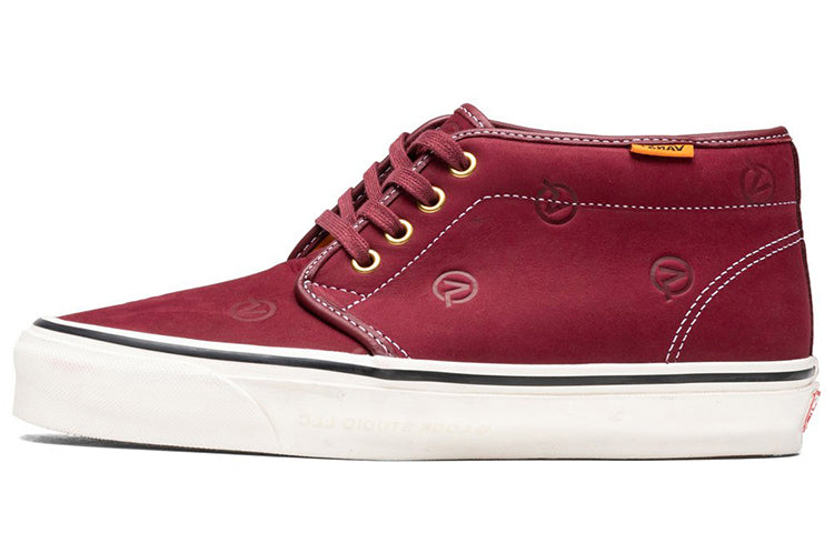 Vans LQQK Studios x OG Chukka Boot LX 'Circle V - Burgundy' VN0A5FBV2SO