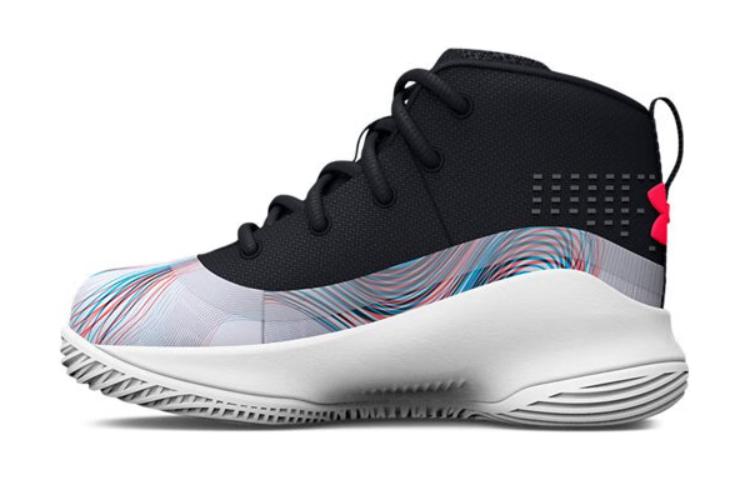 (GS) Under Armour Curry 4 Retro 'Black Grey' 1295997-008