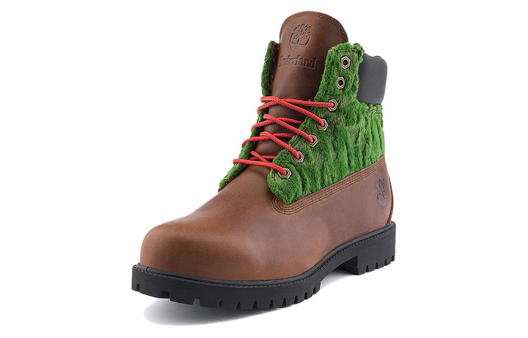Timberland Heritage Black Pioneers 6 Inch Waterproof Boots 'Medium Brown Full Grain' A2NU3W
