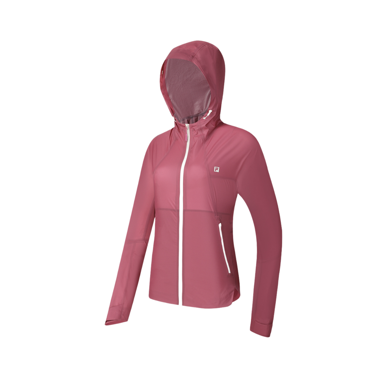 (WMNS) FILA Explore Theme EcoFi Cycle Jacket 'Pink' A11W427701FPC