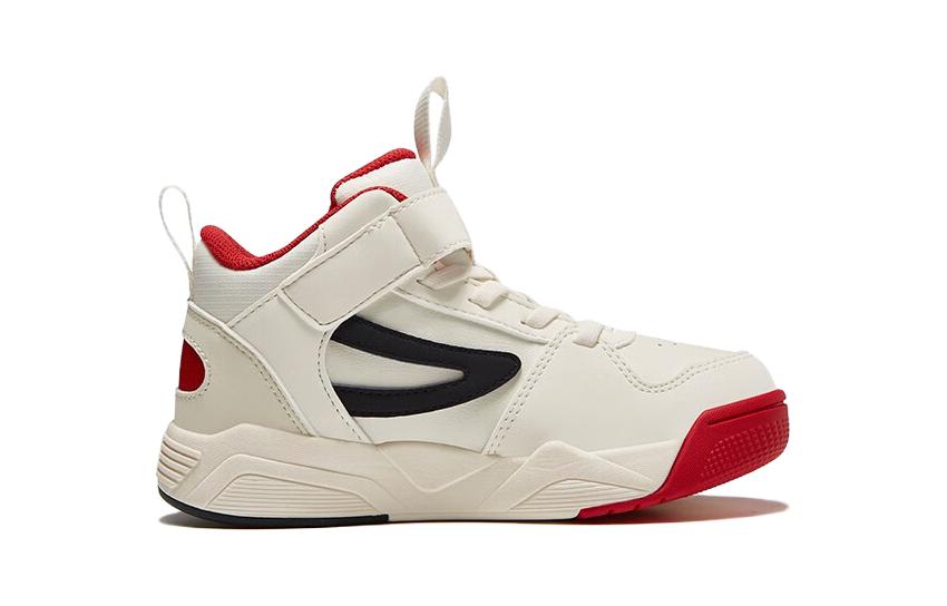 (PS) FILA High-Top Skate Shoes 'White Black Red' K14B341301FGR