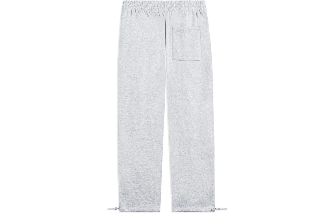 Li-Ning BadFive Logo Loose Fit Fleece Pants 'Grey' AKLSB91-1