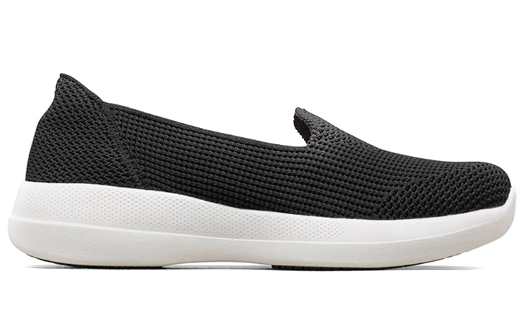 (WMNS) Skechers Go Walk Stability Slip On Black 124604-BKLP