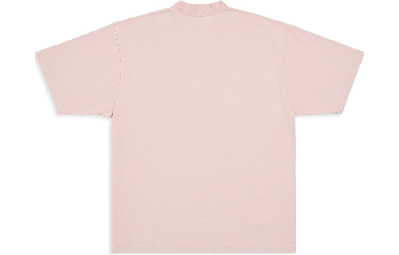 Balenciaga Back Flip T-shirt 'Light Pink' 764235TPVF95708