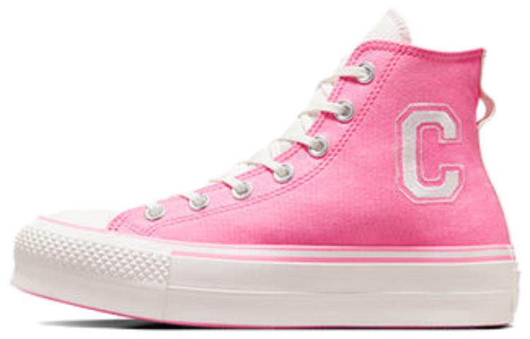 (WMNS) Converse Chuck Taylor All Star Lift Platform Retro Varsity High 'Oops Pink' A07141C