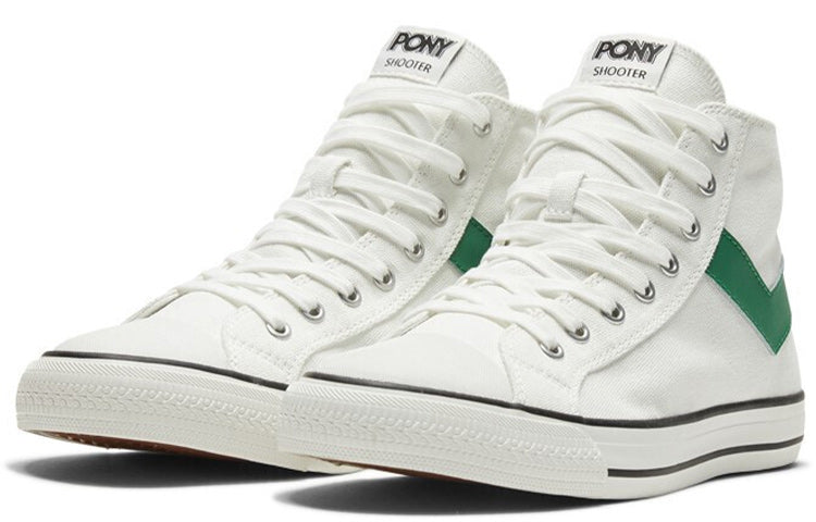 PONY High Leisure Canvas Shoes White 02M1SH02RW
