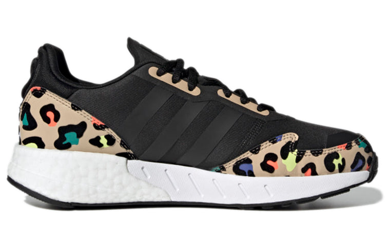 (WMNS) adidas Originals ZX 1K Boost 'Black Brown Blue' H00669