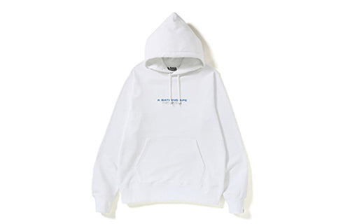 BAPE NETWORK WIDE PULLOVER white BAPE-SS19-7