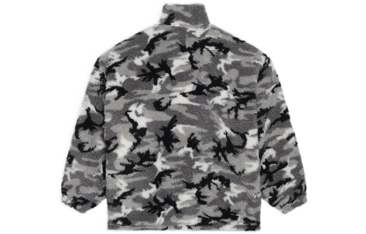 Balenciaga Camouflage Zip-Up Jacket 'Grey' 681818TLQ121240