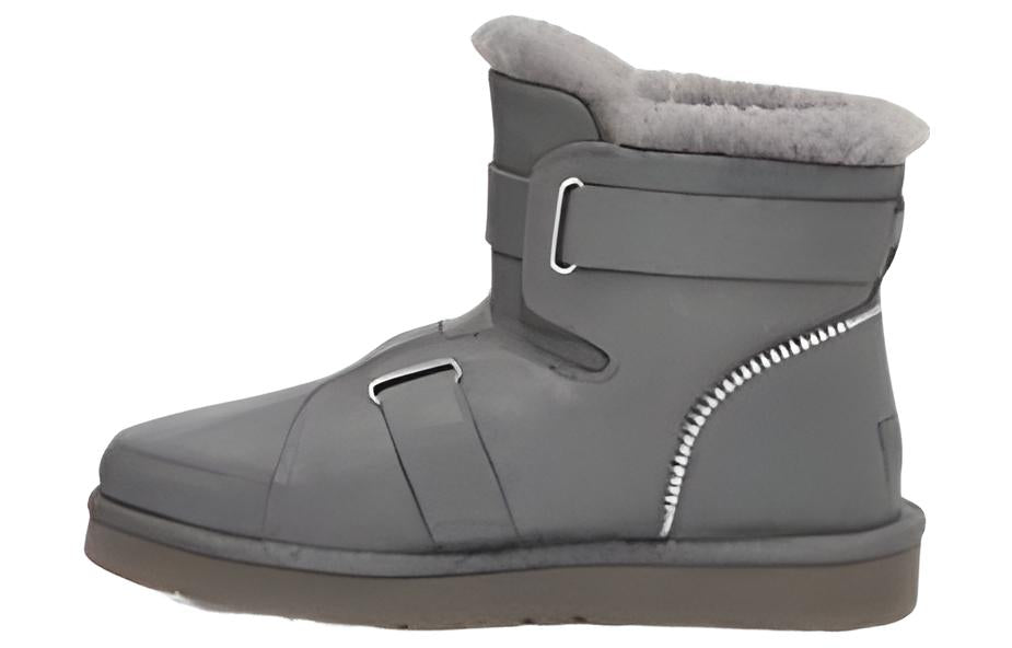 (WMNS) UGG Mini Buckle Short Boots 'Grey' 1138157-CHRC