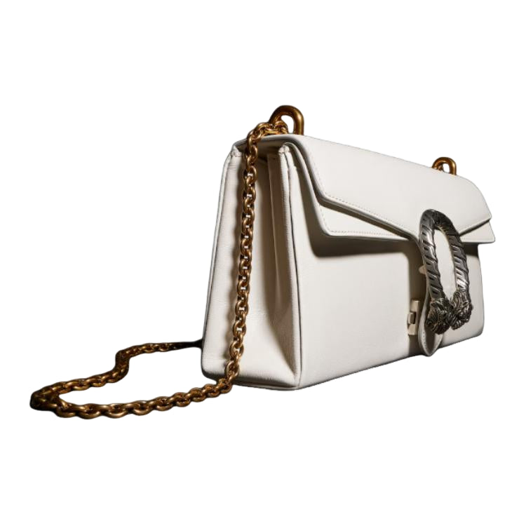 (WMNS) Gucci Dionysus Medium Shoulder Bag 'White' 874735-AAGD5-9214