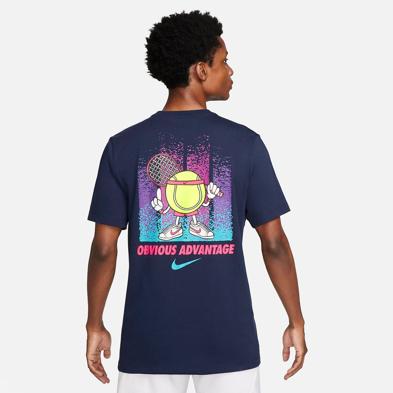 Nike Court Tennis T-Shirt 'Navy' FN0788-451