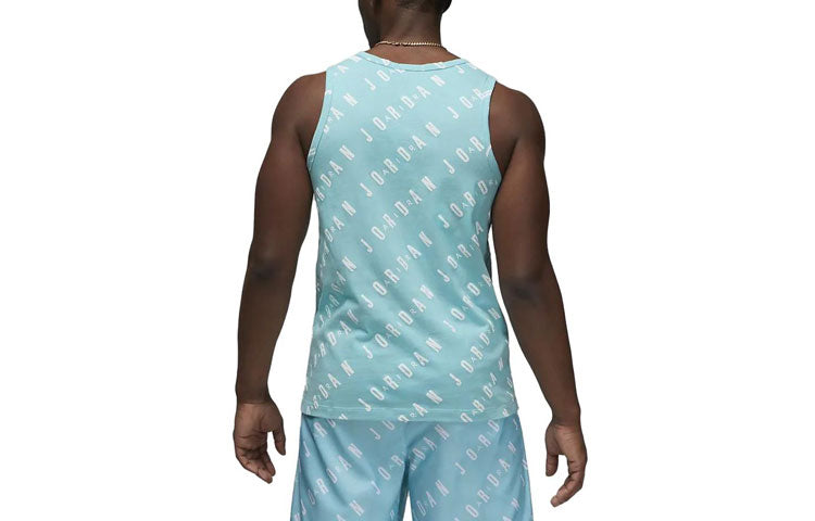 Air Jordan Essentials Men's Tank Top 'Bleached Aqua' DX9607-464