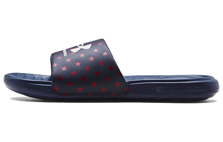 Under Armour Ansa Graphic Slides 'Academy Red' 3024434-403