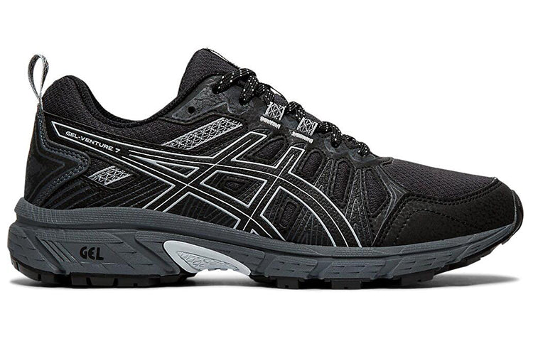 (WMNS) ASICS Gel-Venture 7 Wide 'Black Piedmont Grey' 1012A477-002