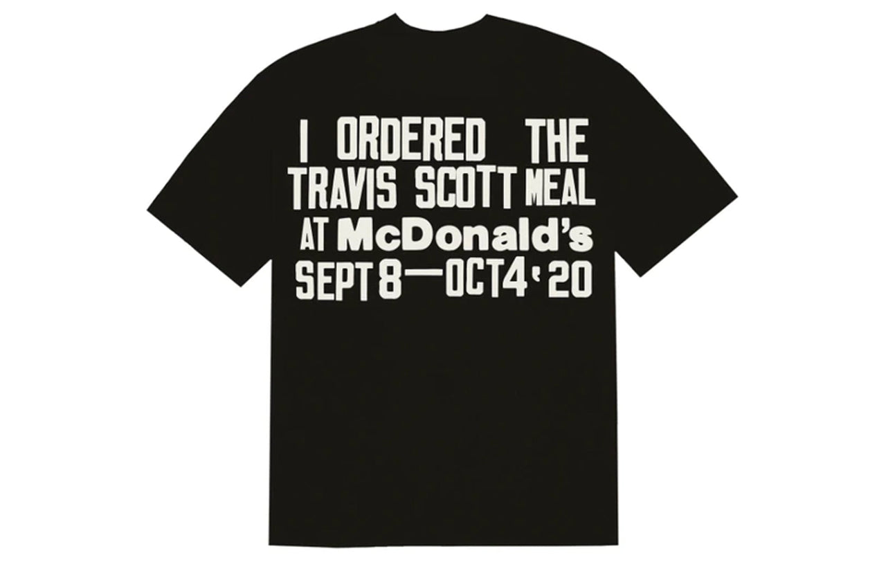 Men's Travis Scott Cactus Jack x CPFM 4 CJ Crossover Pattern Round Neck Short Sleeve Black T-Shirt CJMD-SS173