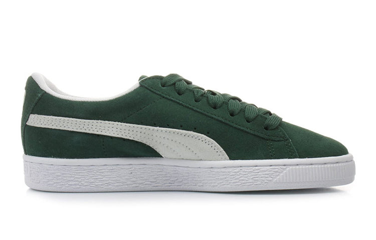(GS) PUMA Suede Classic Leisure Shoes Green 365073-06