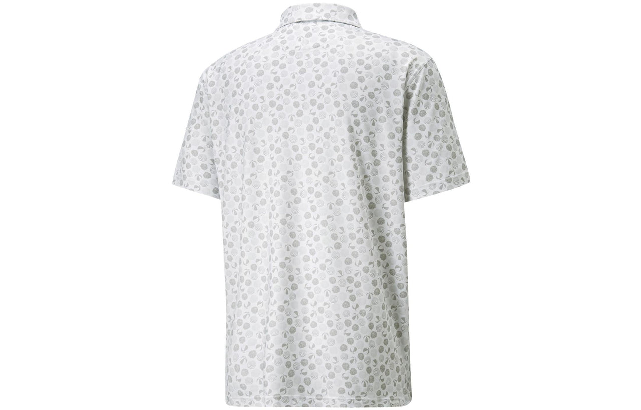 PUMA Mattr Beach Trip Polo Shirt 'Grey' 535444-01