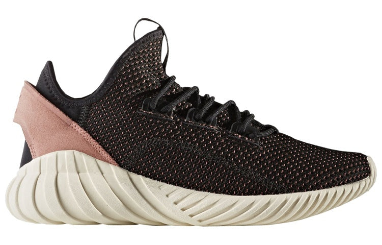 (WMNS) adidas Tubular Doom Sock Primeknit 'Black Raw Pink' BY9335