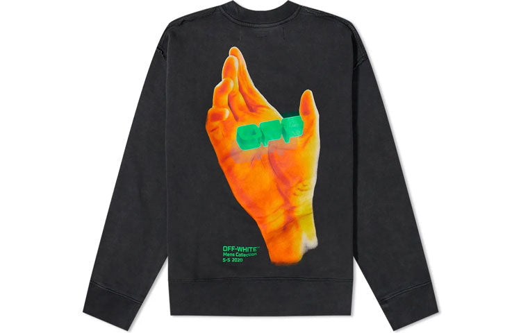 Men's Off-White OFF Back Large Black OMBA037R20E300131088