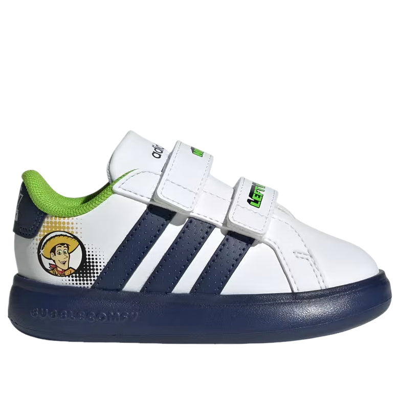 (TD) adidas x Pixar Toy Story Grand Court 3.0 Bubble 'Cloud White Dark Blue Off White' KI9179