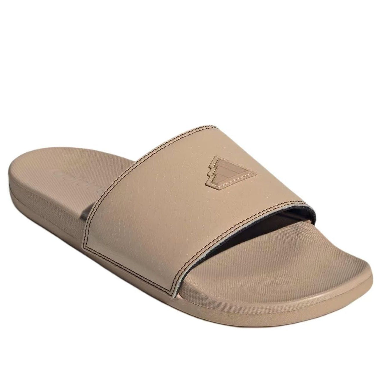adidas Adilette Comfort Slides 'Warm Sandstone Core Black' JQ2255