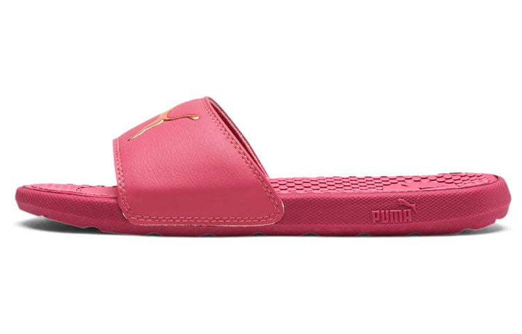 (WMNS) PUMA Cool Cat Sport Slides 'Rose Wine Gold' 371016-13
