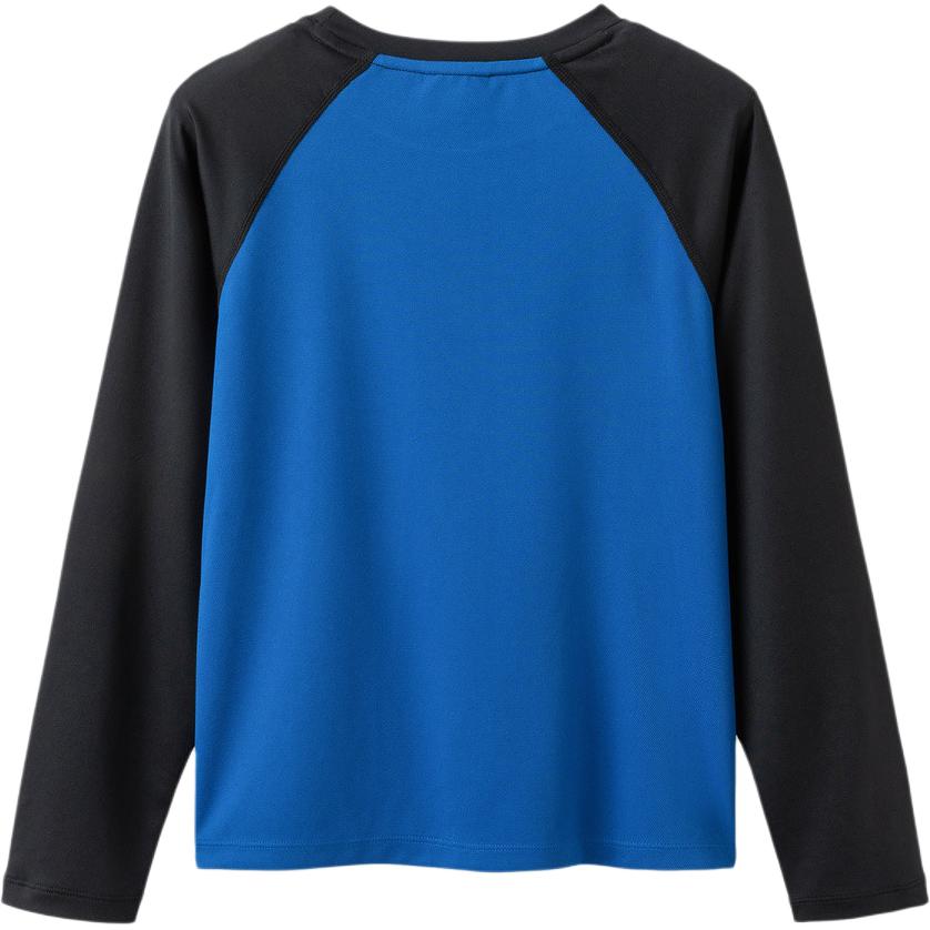 (GS) ASICS Logo Long Sleeve T-shirt 'Blue' 333241003001-8851