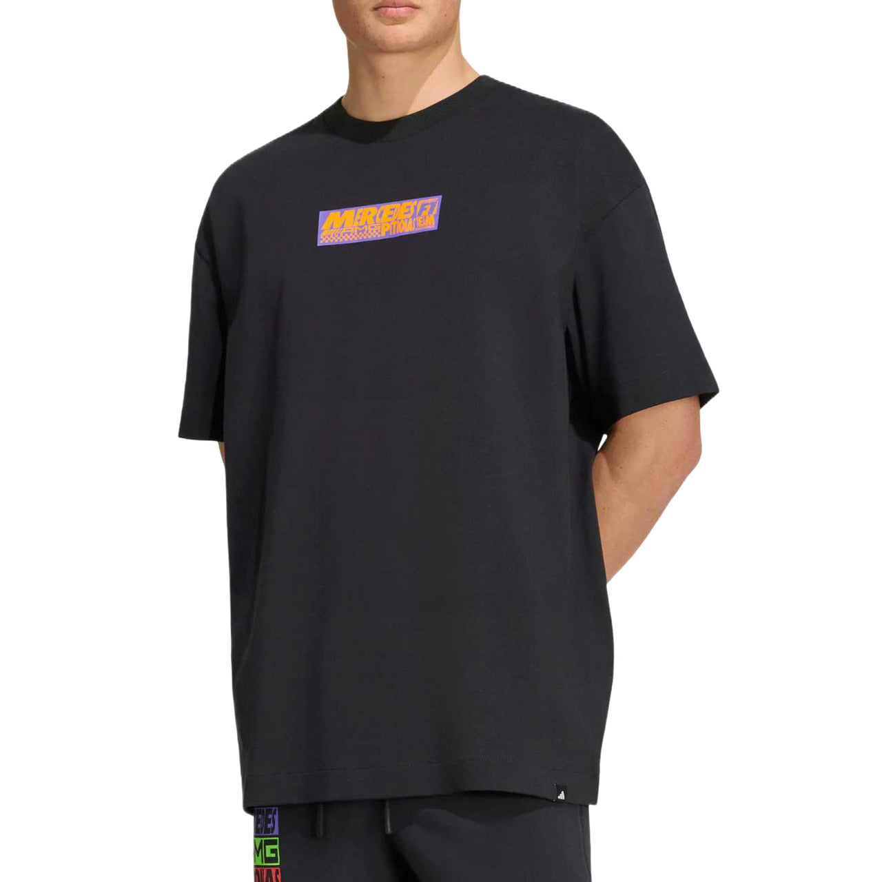 adidas x Mercedes AMG Petronas Formula 1 Team Light On T-Shirt 'Black' KS2107