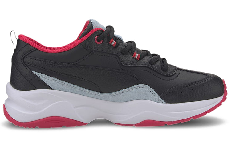 (WMNS) PUMA Cilia Lux 'Black Rose Red' 370282-11
