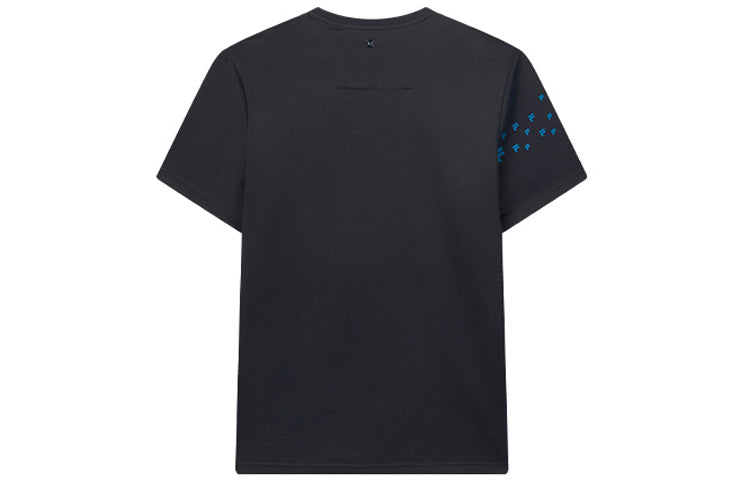 Men's FILA Printing Short Sleeve Legendary Blue T-Shirt F11M022117F-NV