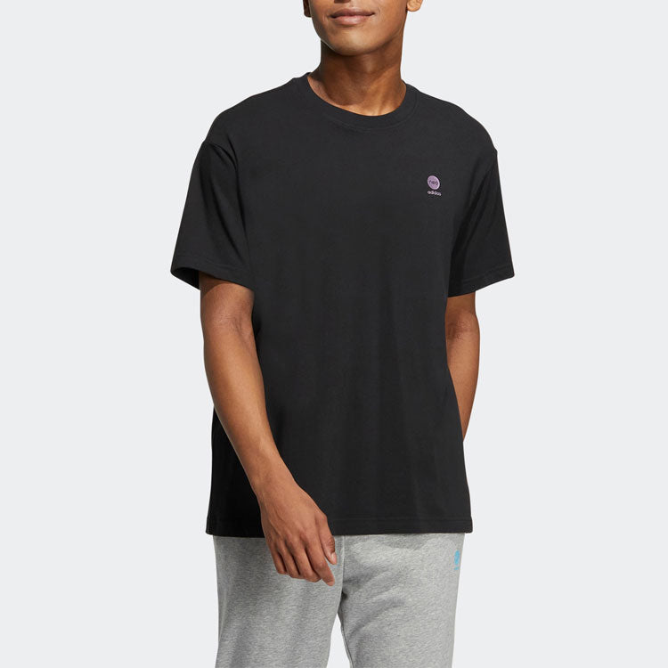 adidas Neo Basketball T-Shirts 'Black' IB7647