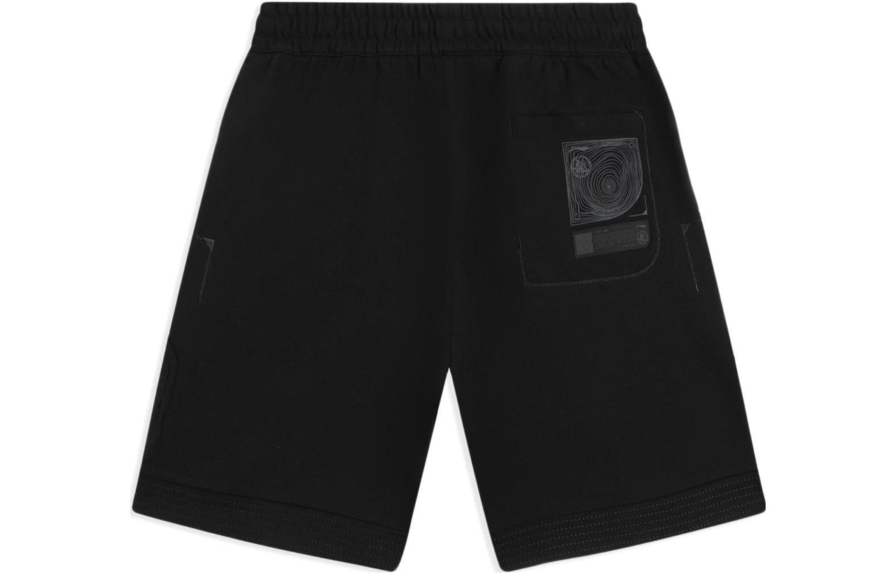 Li-Ning x Jackie Chan Kungfu Graphic Shorts 'Black' AKSSA71-1