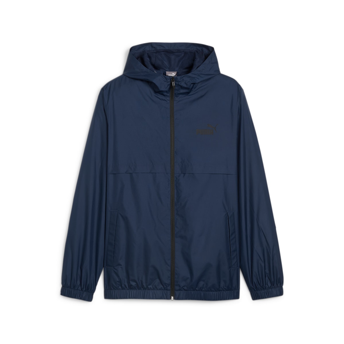 PUMA Solid Regular Fit Windbreaker Jacket 'Navy' 847484-14