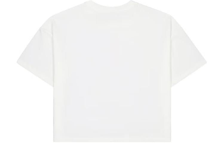 (WMNS) New Balance Cotton T-Shirt Asia Sizing 'White' AWT31573-SST